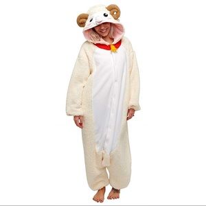Sheep kigurumi onesie like new